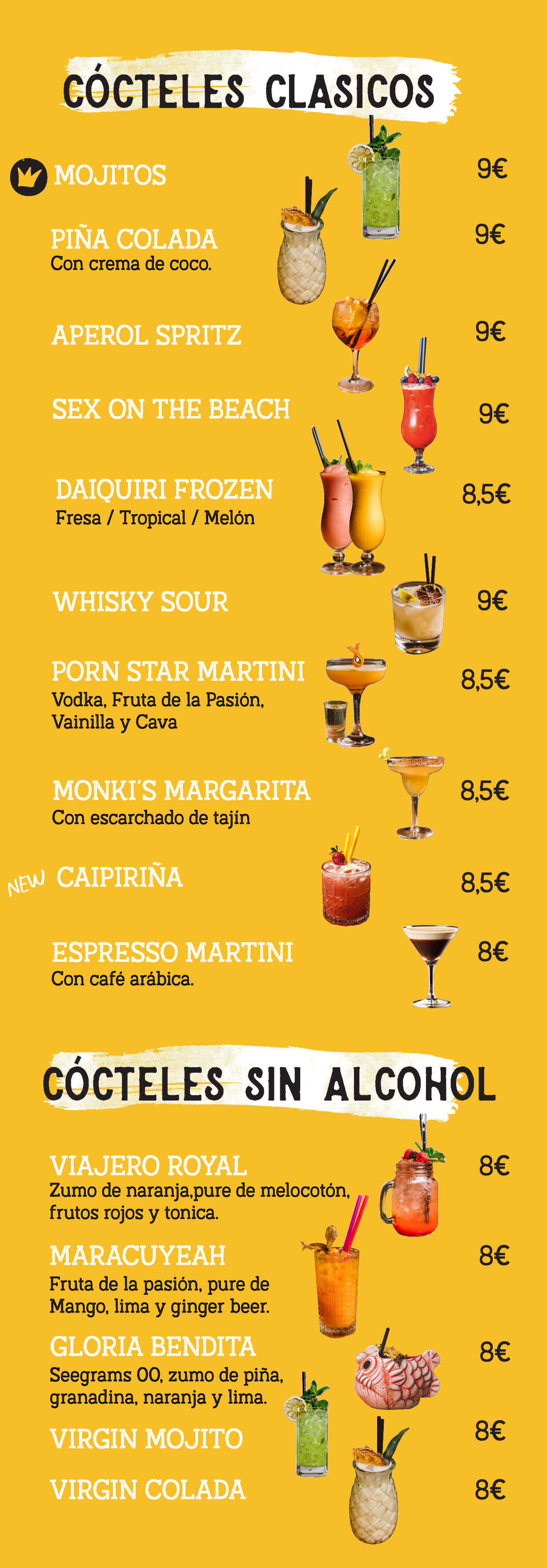 cocteles clasicos