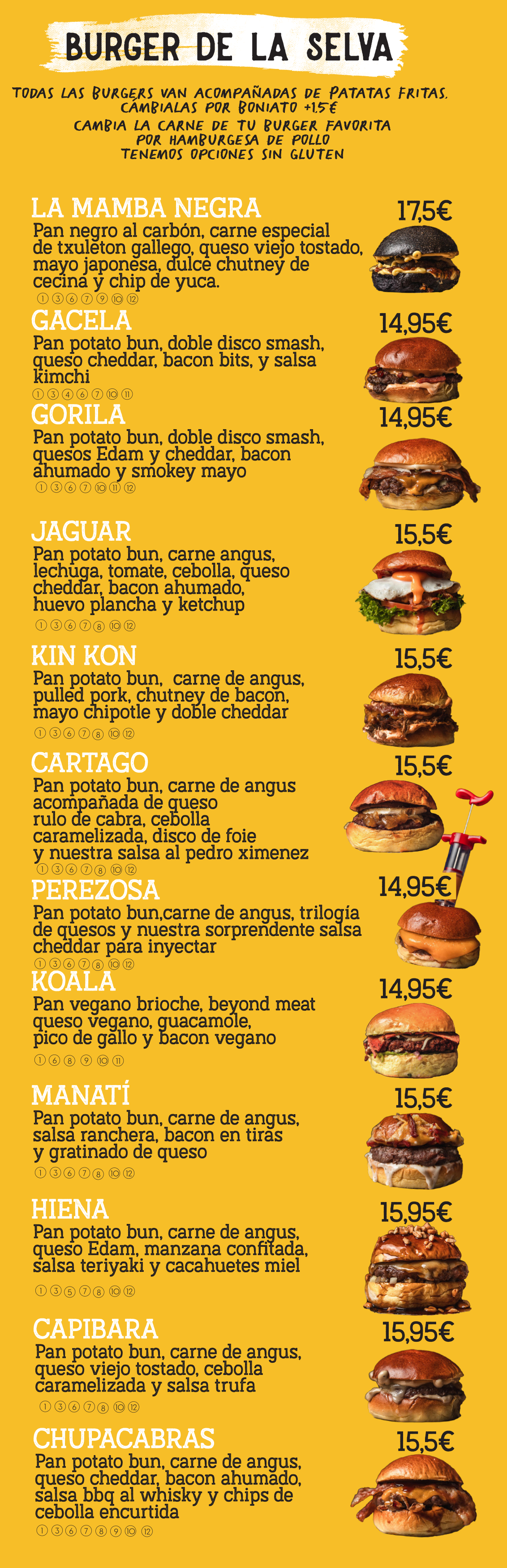 burguer de la selva